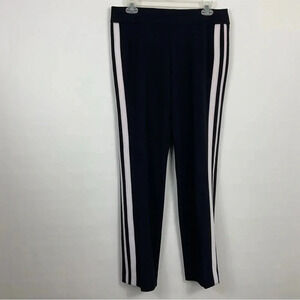 Bar III Tuxedo Stripe Pull On Pants‎ Size 4